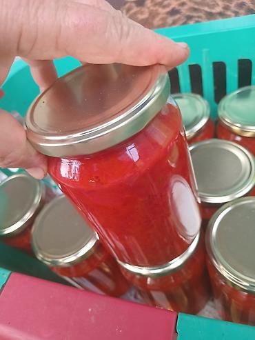 ikone novi sad: Domaća ajvar pasta u staklenim teglama - Ručno pripremljen ajvar od — 2