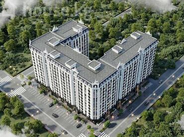 вторичное жилье: 3 бөлмө, 93 кв. м, Элитка, 12 кабат, ПСО (өзү оңдоп түзөтүп бүтүү үчүн)