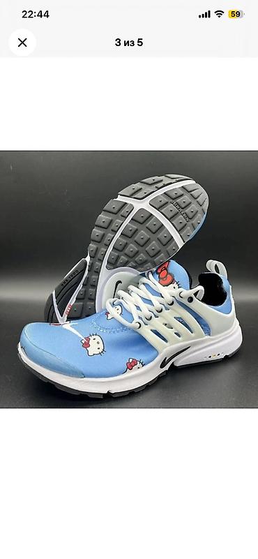 bona обувь: Кроссовки, 37.5, 38, Nike, Новый, цвет - Голубой, Платная доставка, Самовывоз — 2