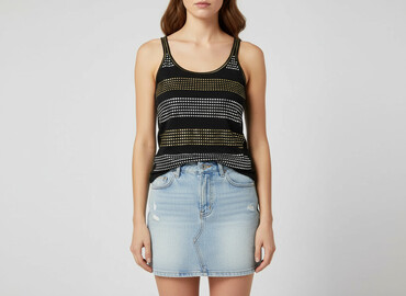 stradivarius top bez ramiączek: Топ жіночий, розмір S