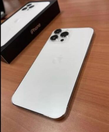 redmi 9 с: IPhone 13 Pro Max, Колдонулган, 256 ГБ, Ак, Каптама, Куту, 80 %