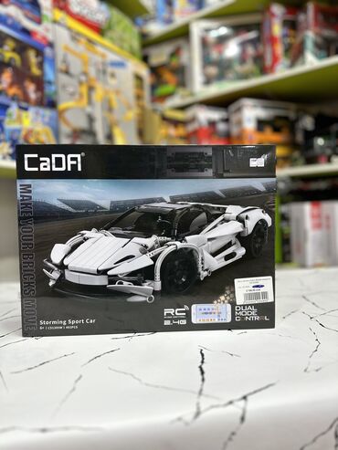 Игрушки: Лего техника - супер конструктор, машинки на болтах, есть с пультом — 16