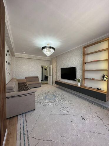 московская тыныстанова: 2 комнаты, 55 м², Элитка, 15 этаж, Дизайнерский ремонт