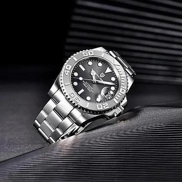 Ručni satovi: PAGANI DESIGN PD-1651 - Siva -Rolex YACHT MASTER Homage Potpuno nov — 3
