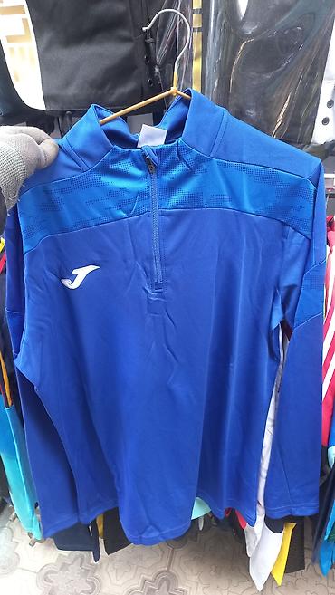 спортивный костюм для футбола: Мужская толстовка, L, Adidas, Новый, цвет - Синий, Бесплатная доставка — 2