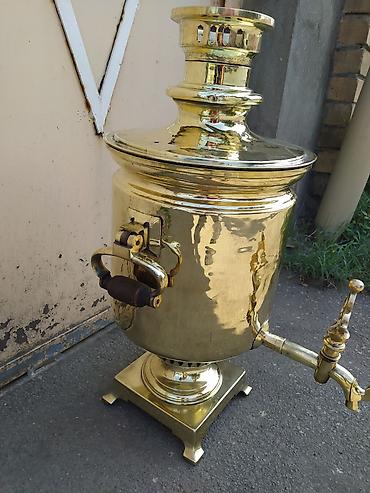 od samavar: Qədimi samovar 12 litr su tutur 600 azn — 3