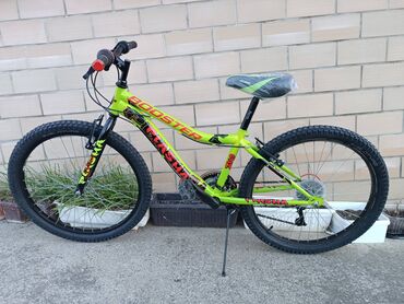deciji bicikli novi sad: Dečiji bicikl Booster Plasma 24"x2.50, zelena Dečija Bicikla Booster