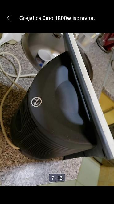 Kaloriferi: Grejalica duvaljka 2 brzine plus ventilator Fox 2000w. dobra. Veća — 10
