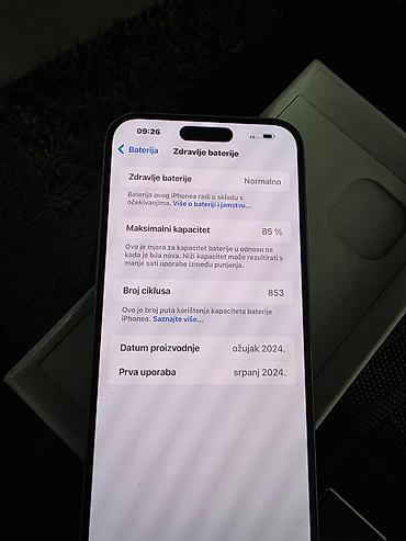 cena oled tv: Apple iPhone 15 Plus, 128 GB – Plava boja - Model: A3094 - Ekran — 1