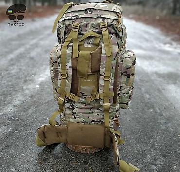 backpack: 120 litrlik bag tactical arxasi demirli — 2