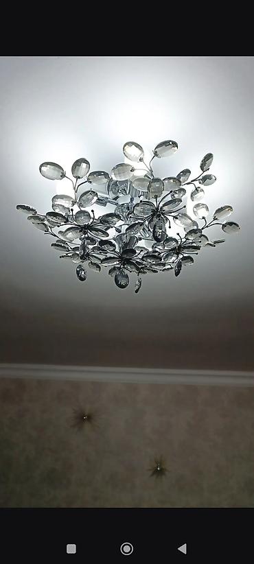 Led Çılçıraq, 4 və daha çox lampa, Metal