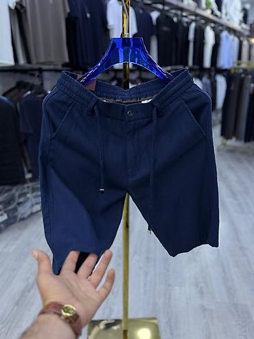 yeni model koftalar: Kişi şortları – yüngül və nəfəsalan parça - Model: klassik düz kəsim — 3