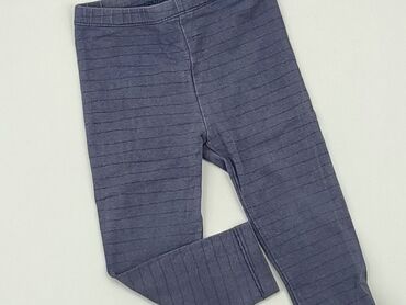 legginsy bawełniane 3 4: Leggings, 9-12 months, condition - Very good