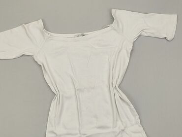 białe krótka bluzki: Bluzka Damska, Calliope, L, stan - Dobry