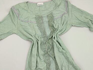 zielone bluzki z bufiastymi rękawami: Блуза жіноча, Street One, M, стан - Хороший