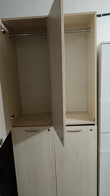 islenmis skaflar: İşlənmiş, 4 qapılı, Bej, Taxta, Açılan, Düz dolab — 2