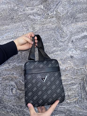 Барсетки: Барсетка, Fendi, Материал: Искусственная кожа, Регулируемый ремень, Новый — 6