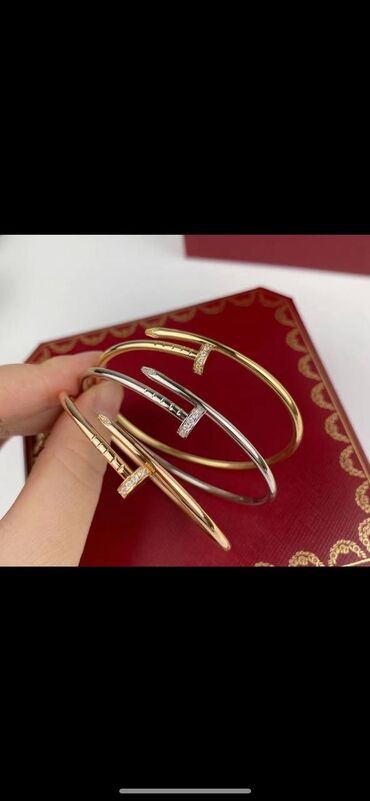 серги бу: Cartier Juste Un Clou Vgold Гравировка Бренда Премиальное качество