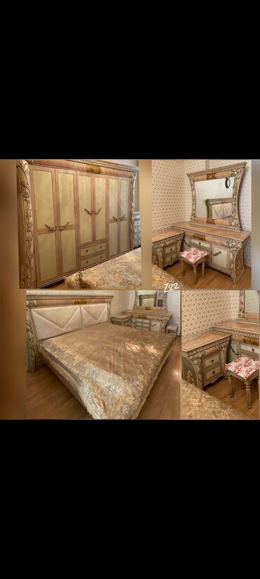 sef qapları: *YATAQ mebeli :-TƏCİLİ SATILIR*‼️ QİYMƏT:-1200₼ Matras yoxdu az