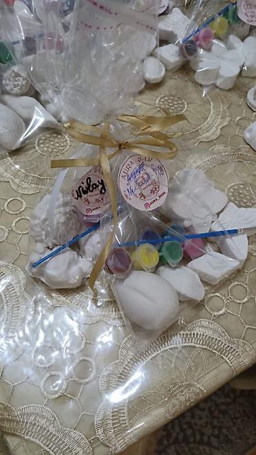 Fiqurlar: Fiqur, Gips, rəng - Ağ — 9