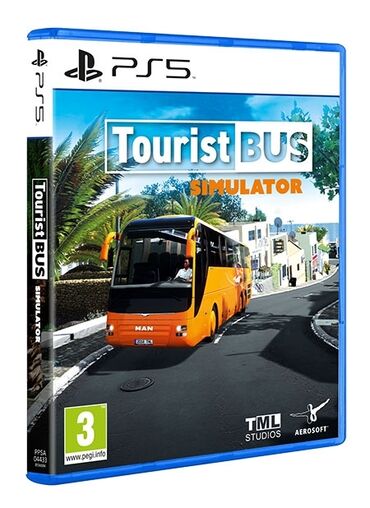 playstation 5 kredit: Playstation 5 üçün tourist bus simulator oyun diski. Tam yeni