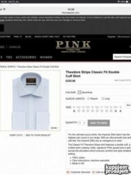 Košulje: Original PINK kosulja M - L - XL 100% cotton Ramena 47/50cm — 9