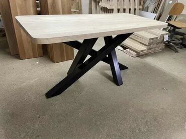 Stolovi: Trpezarijski sto orah hrast Stol je izrađen od drvenih ploča hrasta — 6