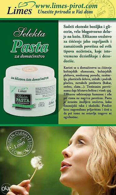 tobogan cena: Limes Selektа zelena pasta za domaćinstvo – višenamenska pasta za — 1