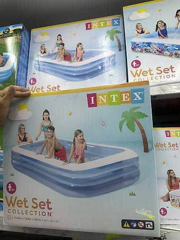 collection: Надувной семейный бассейн Intex Wet Set Collection. - Тип — 3