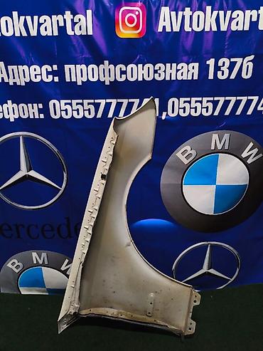 w211 e63: Крыло Переднее левое Mercedes-Benz, 2006 г., Б/у, Оригинал — 2