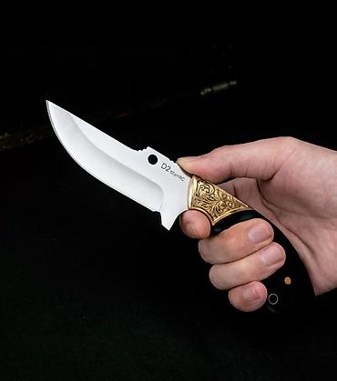 деревянные чехлы: Нож с фиксированным клинком D2 + чехол с оригинальной механической — 2