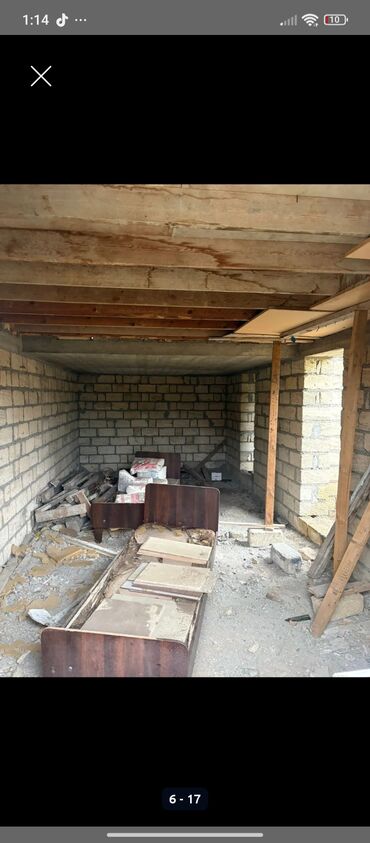 Həyət evləri və villaların satışı: Satılır: iki mərtəbəli yarımçıq tikili və həyətyanı sahə - Tikintisi — 12