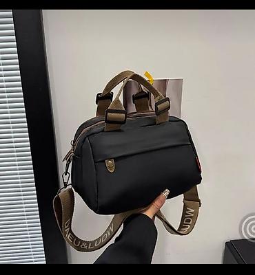 kipling monkey: Сумка универсальная через плечо/в руку - Цвет: черный корпус, ремни и — 2