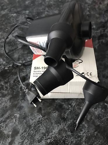 elektrik naqil: AC Electric Air Pump SH-196 – şişirdici/boşaldıcı - Gərginlik: AC — 8