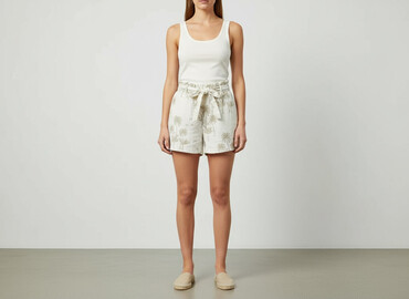 krótkie spodenki off white: H&M, Шорти жіночі, розмір S на lalafo.pl krótkie spodenki off white: H&M, Шорти жіночі, розмір S