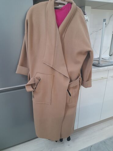 пальто женское новое: Пальто, Осень-весна, 6XL (EU 52), 7XL (EU 54), 8XL (EU 56)