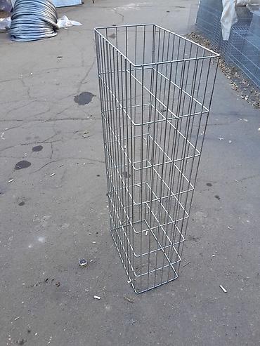 Колючая проволока Егоза: Сетки для гобионов диаметр проволки 4мм отцыкованая размер ячейки 150 — 12