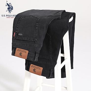 Джинсы: Мужские джинсы, L, XL, Us Polo Assn, Б/у, цвет - Черный, Самовывоз, Платная доставка — 5