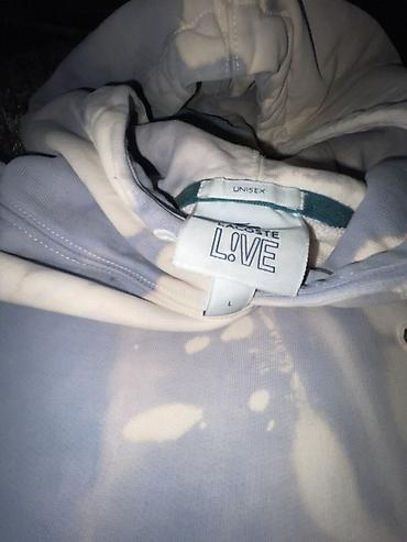 Duksevi: Lacoste L!VE unisex dukserica s kapuljačom, veličina L. Model sa — 3