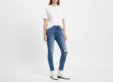 dżinsy dziury przetarcia: Mango, Jeans for women, size M