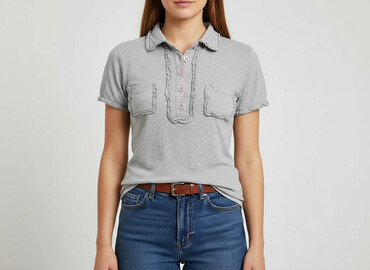 t shirty 4 f: Жіноча футболка поло, розмір S