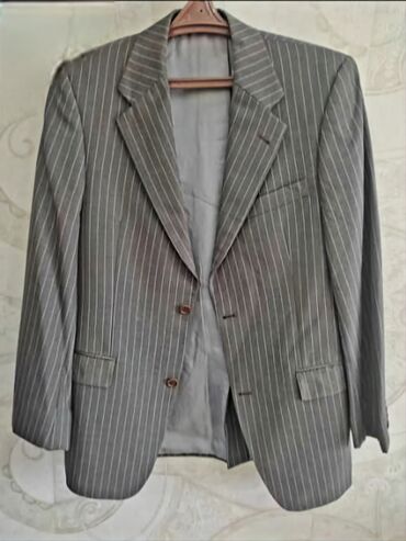 пиджак 48: Костюм цвет - Серый