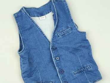 kurtka koszulowa w kratę dla dziewczynki: Vest, 10 years, 134-140 cm, condition - Very good
