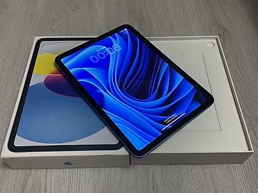 ipad planşet: Apple iPad (11-inch a/16 128gb yaddaş– mavi rəng ideal vəziyyətdə — 1