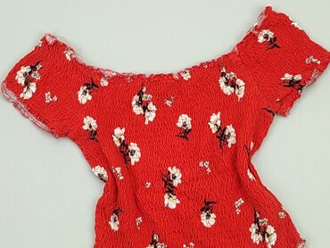 czerwone t shirty damskie: Top New Look, M, stan - Dobry