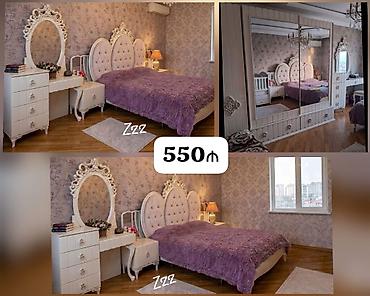 *550₼ YATAQ mebeli :-TƏCİLİ SATILIR*‼️ Baza yoxdu yaxşı vəziyyətdə — 1