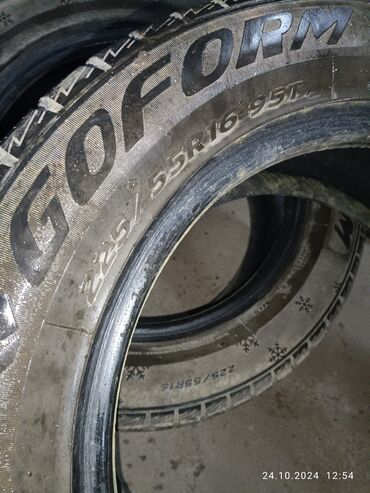 Шины: Продаю резину,зима, 205/55/16-blizzak,зима,18год 2шт 4200сом — 2
