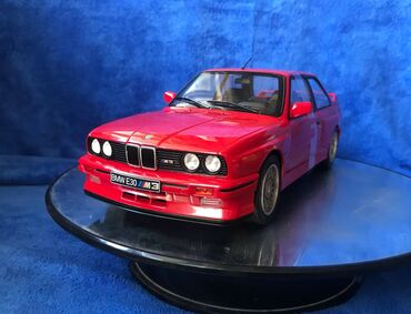 Avtomobil modelləri: Коллекционная модель BMW M3 E30 Coupe red 1990 SOLIDO Art : S1801502 — 11
