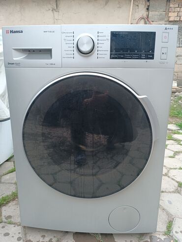 продаю стиральная машина автомат бу: Стиральная машина Haier, Б/у, Автомат, До 7 кг, Полноразмерная