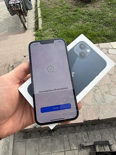 Apple iPhone: IPhone 13, Б/у, 128 ГБ, Midnight, Чехол, Коробка, 78 % — 6